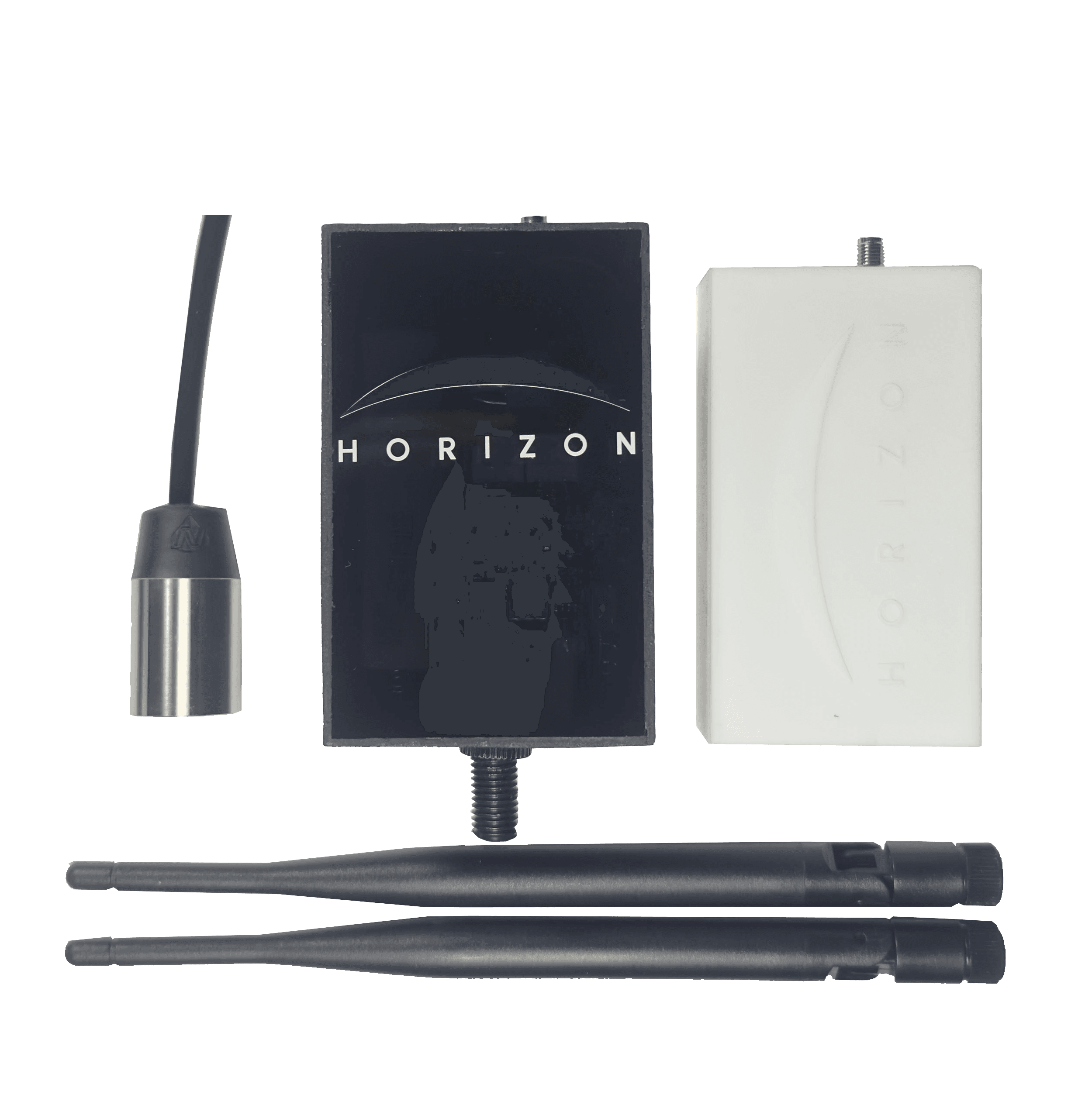 Kit completo sonda Horizon Spectra para baitboat — emisor, receptor y antenas
